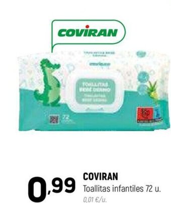 Coviran COVIRAN Toallitas infantiles 72 u. oferta