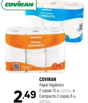 Coviran COVIRAN Papel higiénico oferta