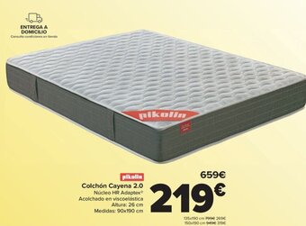 Carrefour Colchón Cayena 2.0 oferta