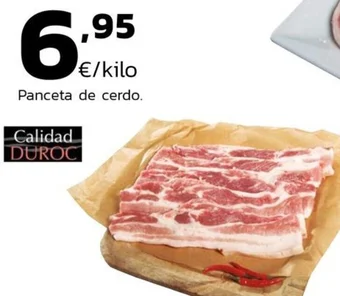 Supermercados Lupa Panceta de cerdo oferta