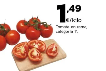 Supermercados Lupa Tomate en rama oferta