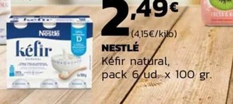 Supermercados Lupa NESTLÉ Kéfir natural oferta