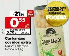 Dia Garbanzos cocidos oferta