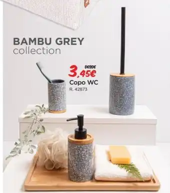 Copo WC Bambu Grey Collection