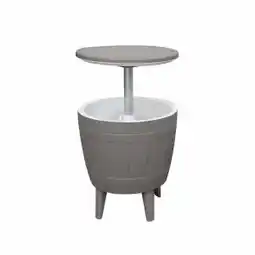 Brico Depôt Mesa nevera gardiun beige 48,5x48,5x82cm oferta