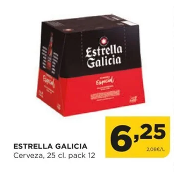 Alimerka ESTRELLA GALICIA Cerveza, 25 cl. pack 12 oferta