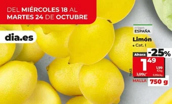 Dia Limón oferta