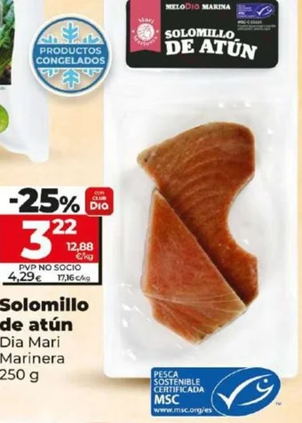 Dia Solomillo de atún oferta