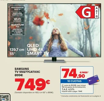 Carrefour SAMSUNG GAMING HUB oferta