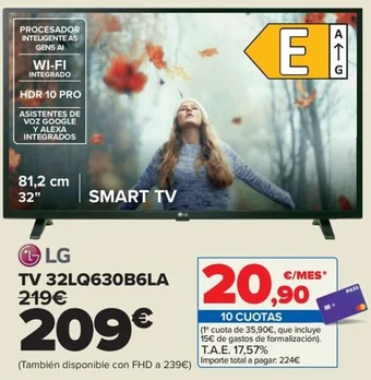 Carrefour TV 32LQ630B6LA oferta