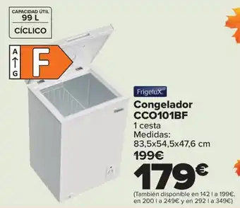 Carrefour Congelador CCO101BF oferta
