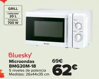 Carrefour Microondas BMG20M-18 oferta