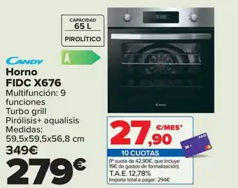 Carrefour Horno FIDC X676 oferta