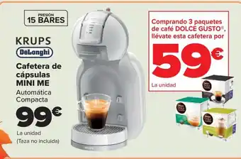 Carrefour cápsulas MINI ME Automática Compacta oferta