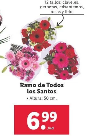 Lidl Ramo de Todos los Santos oferta