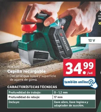 Lidl Cepillo recargable oferta