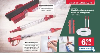 Lidl Medidor de contorno Nivel de manguera oferta