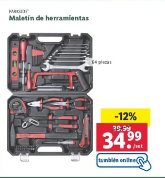 Lidl Maletín de herramientas oferta