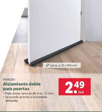 Lidl Aislamiento doble para puertas oferta