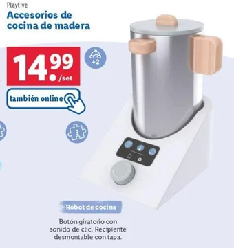 Lidl Accesorios de cocina de madera oferta