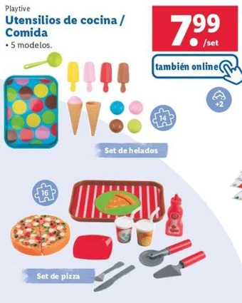 Lidl Utensilios de cocina / Comida oferta