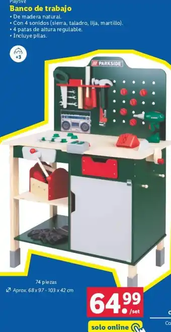 Lidl Banco de trabajo oferta