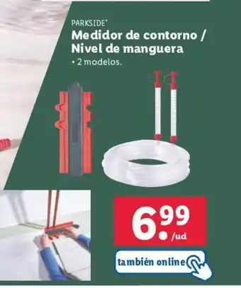 Lidl Medidor de contorno / Nivel de manguera oferta