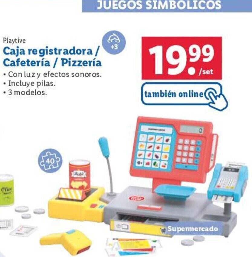 Caja registradora online lidl