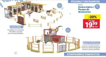 Lidl Centro hípico Parque de dinosaurios oferta