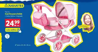 Lidl Carrito para bebé oferta