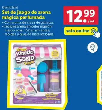 Lidl Set de juego de arena mágica perfumada oferta