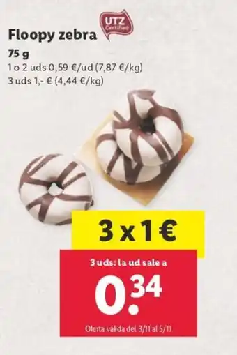 Lidl Floopy zebra oferta