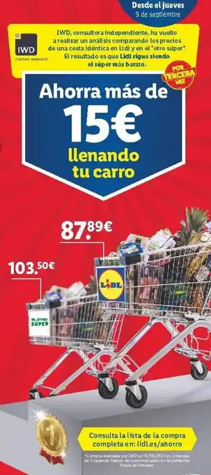 Lidl Consulta La lista de la compra oferta