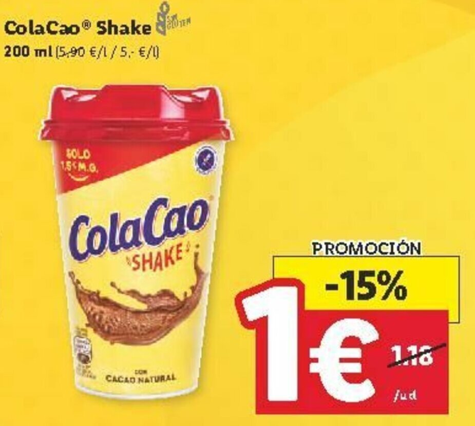 El precio y las condiciones de Lidl están en el catálogo o el sitio web que  dirigen.