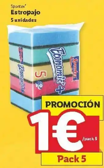 Lidl Estropajo oferta
