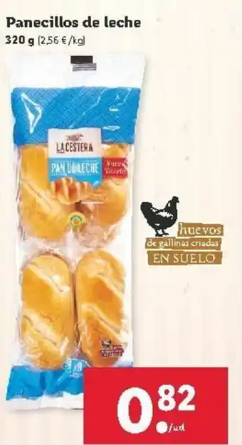 Lidl Panecillos de leche 320g oferta