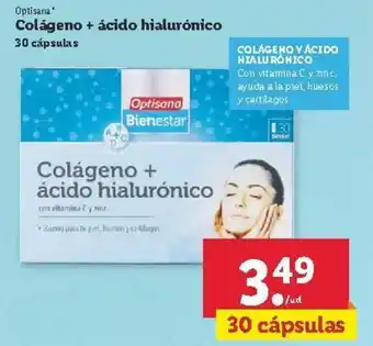 Lidl Colágeno+Acido hialurónico oferta