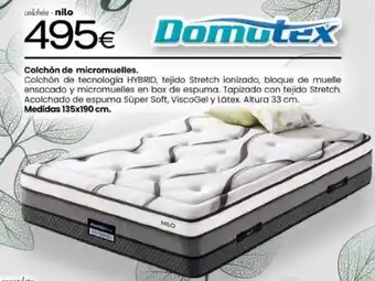 MyMobel Colchón de micromuelles oferta