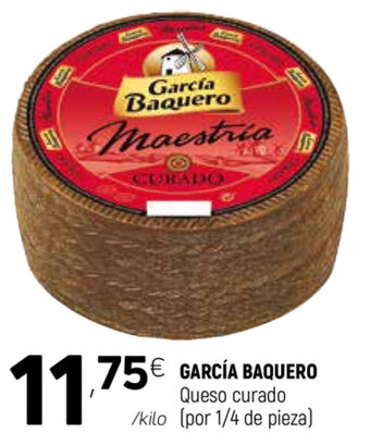 Coviran García Baquero Queso curado (por 1//4 de pieza) oferta