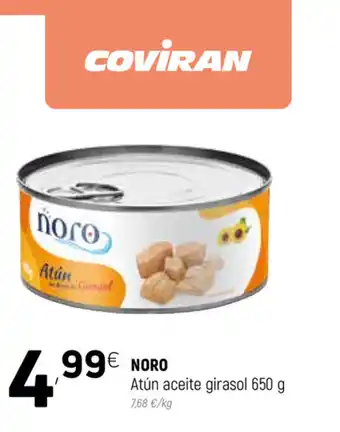 Coviran Noro Atún aceite girasol 650g oferta