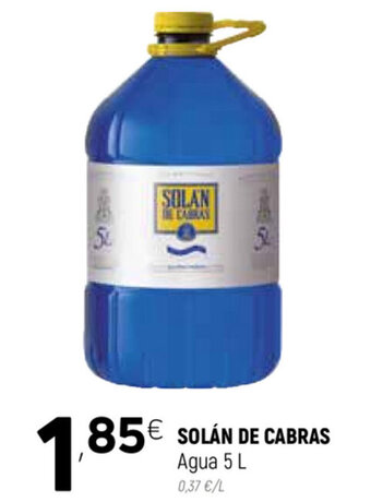 Coviran Solan De Cabras Agua 5 L oferta