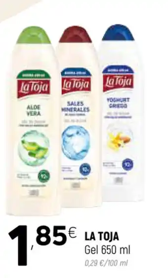 Coviran La Toja Gel 650ml oferta