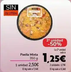 Carrefour Paella mixta oferta