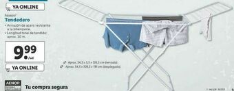 Lidl Tendedero aquapur oferta