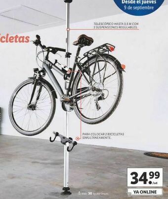 Lidl Soporte para bicicleta oferta