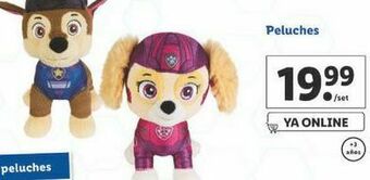 Lidl Peluche oferta