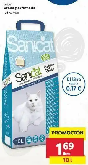 Lidl Arena para gatos oferta