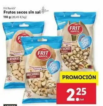 Lidl Frutos secos frit ravich oferta