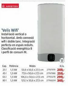 Bauhaus Termo eléctrico ariston oferta