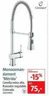 Bauhaus Monomando de fregadero oferta